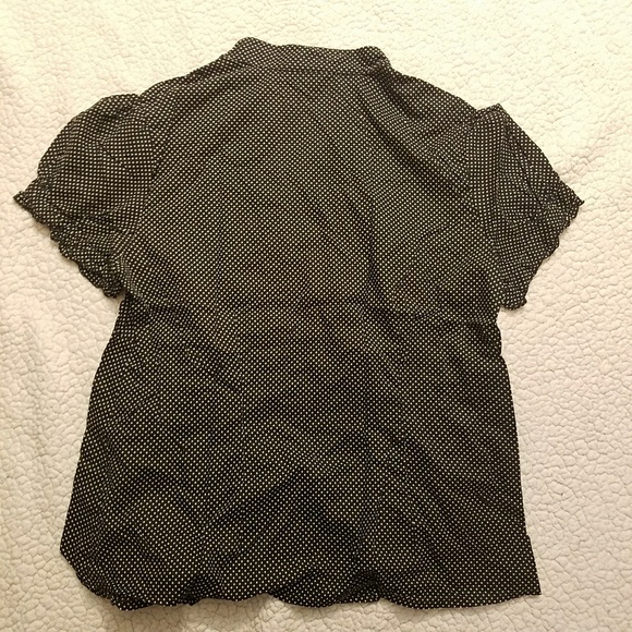 Style &Co Poka dot blouse - Picture 5 of 6